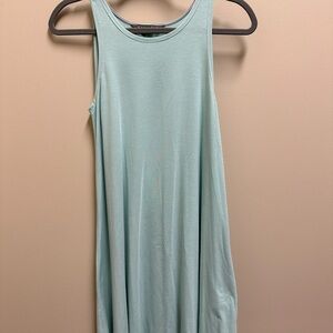 Free Fly Apparel Sleeveless Light Blue Mini Dress